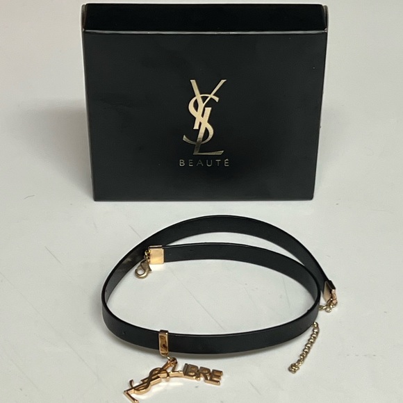Leather YSL Bracelet - Picture 3 of 6